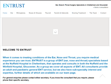 Tablet Screenshot of entrustent.co.uk